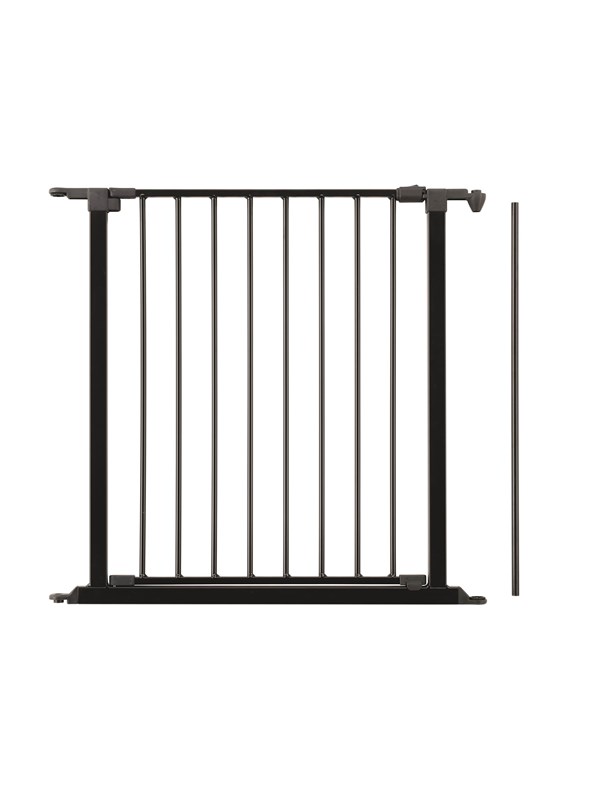BabyDan Section with Door compatible with Flex and Olaf Safety Gates Musta