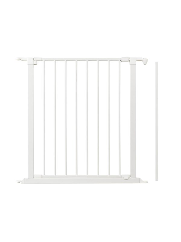 BabyDan Section with Door compatible with Flex and Olaf Safety Gates Valkoinen