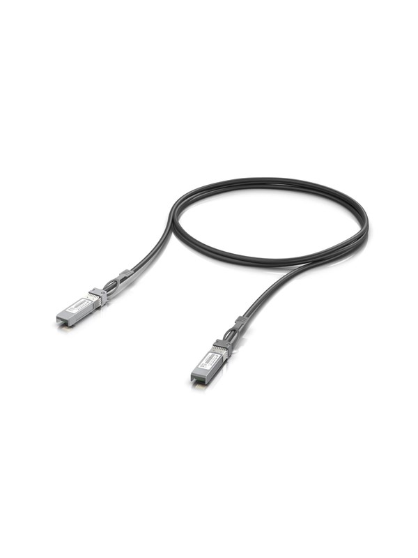 Ubiquiti UniFi 10G Direct Attach Cable 1m - Musta - 1m
