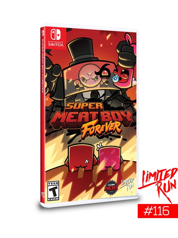 Super Meat Boy Forever (Limited Run #116) - Nintendo Switch - Tasohyppely