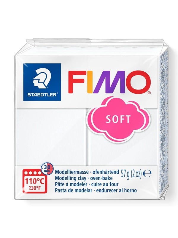Staedtler Mod. clay Fimo soft Valkoinen