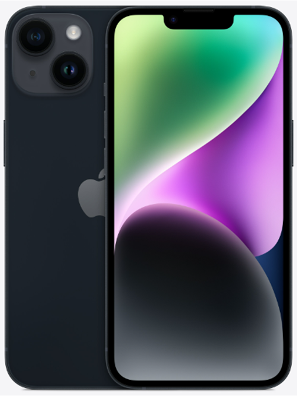 Apple iPhone 14 5G 256GB - Keskiyö