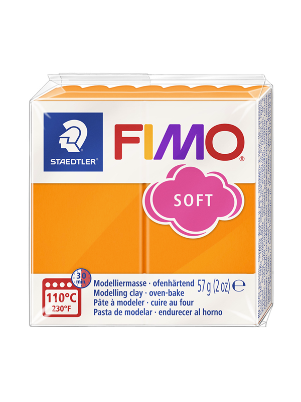 Staedtler Muovailumassa Fimo Soft tangerine.