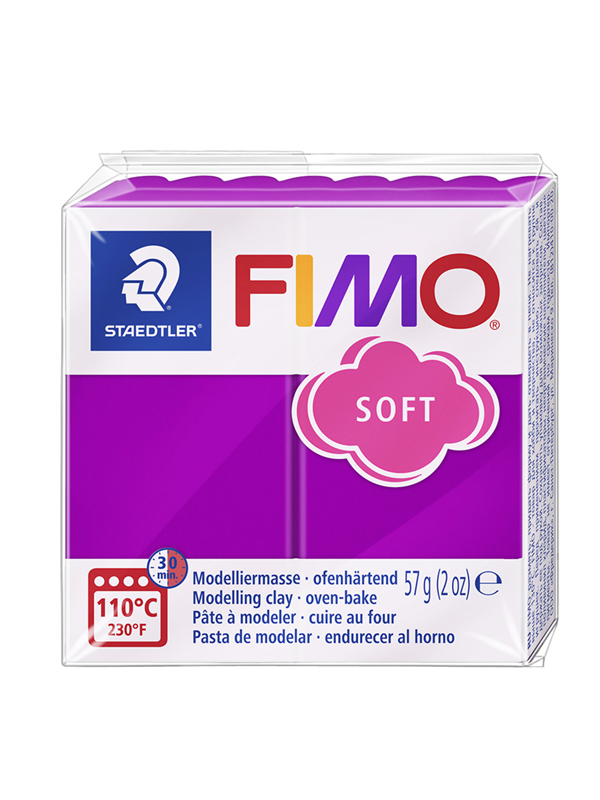 Staedtler Mod. clay Fimo soft Purppura
