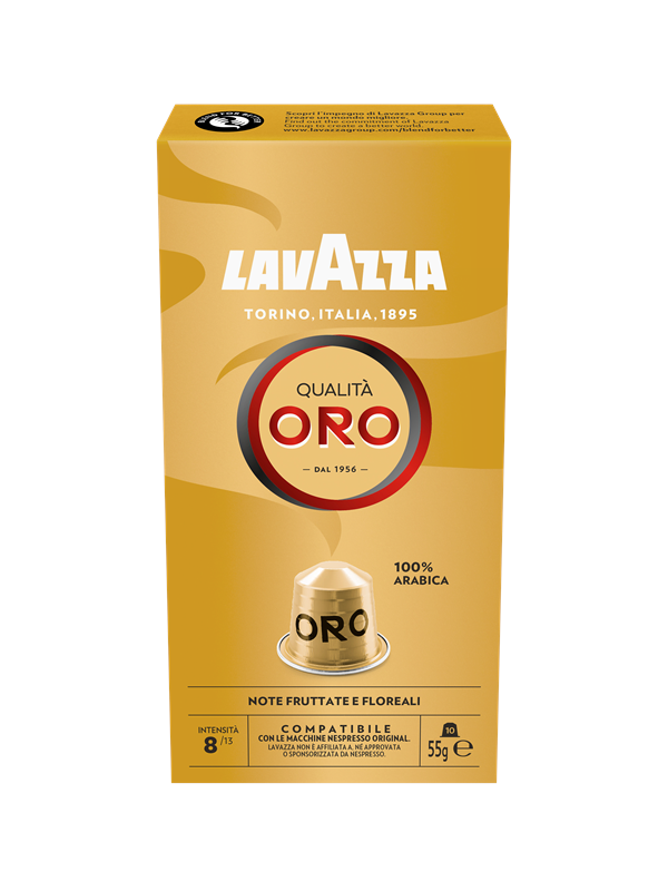 Lavazza Oro Aluminum caps - 10 pcs