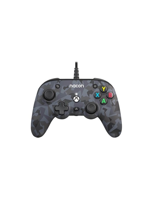 NACON Wired Pro Compact Controller Harmaa Camo - Wired Controller - Microsoft Xbox One