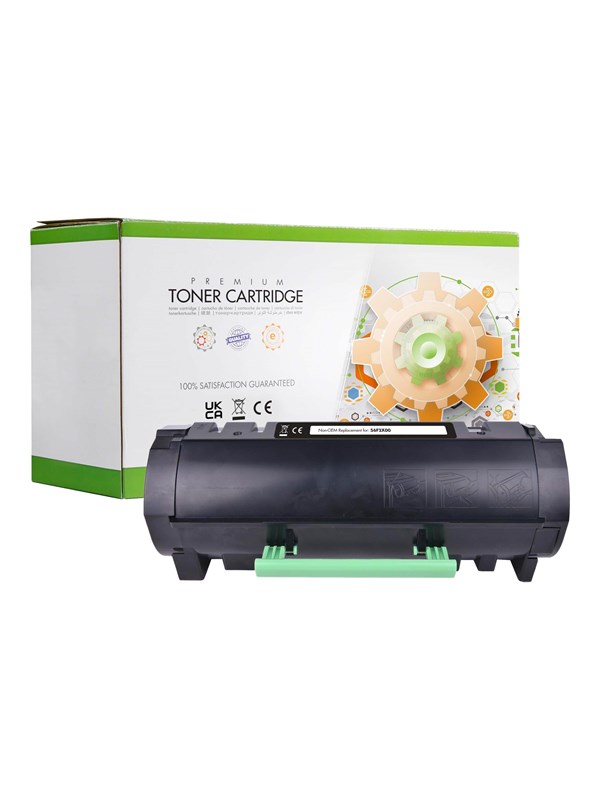 Static Control - black - toner cartridge (alternative for: Lexmark 56F2X00)
