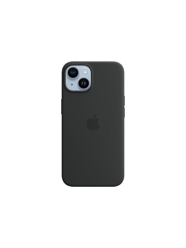 Apple iPhone 14 Silikonikotelo MagSafella - Keskiyö