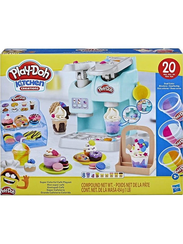 Play-Doh Supervärikäs kahvila leikkisetti