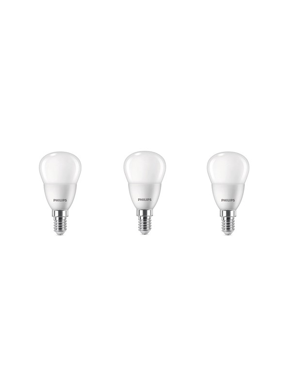 Philips LED-lamppu P45 4,9 W/827 (40 W) 3 kpl pakkaus E14