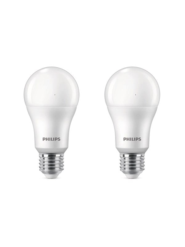 Philips LED-lamppu 13W/840 (100W) himmeä 2-packkia. E27