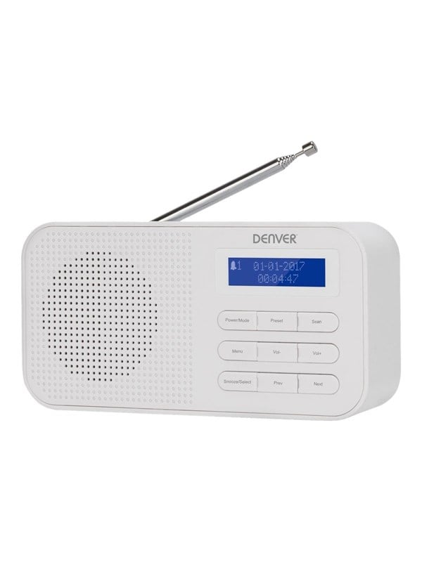 DENVER DAB-42 - Kannettava DAB-radio - DAB/DAB+/FM - Mono