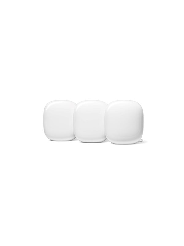 Google Nest Wifi Pro 6E, 3-pakkaus