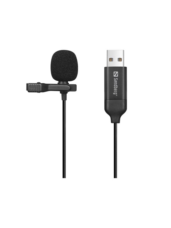 Sandberg Streamer USB Clip Mikrofoni
