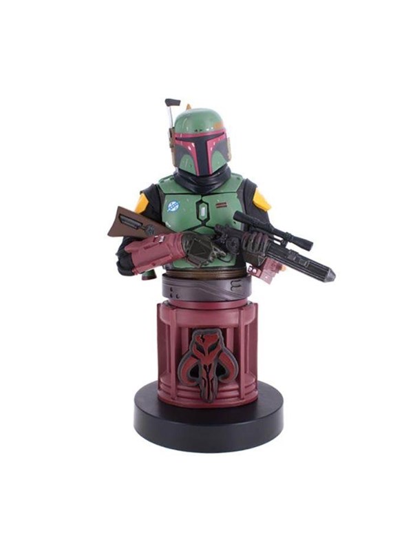 Cable Guys Boba Fett: Book of Boba Fett Puhelin and Controller Holder - Miscellaneous Lisävarusteet pelikonsoleille