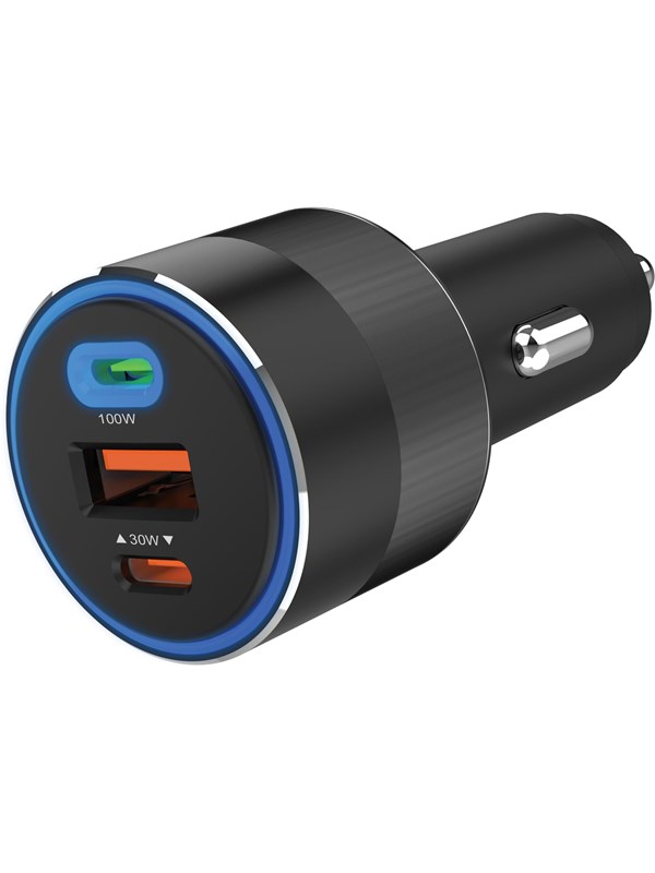 Sandberg Autolaturi 3in1 130W USB-C PD
