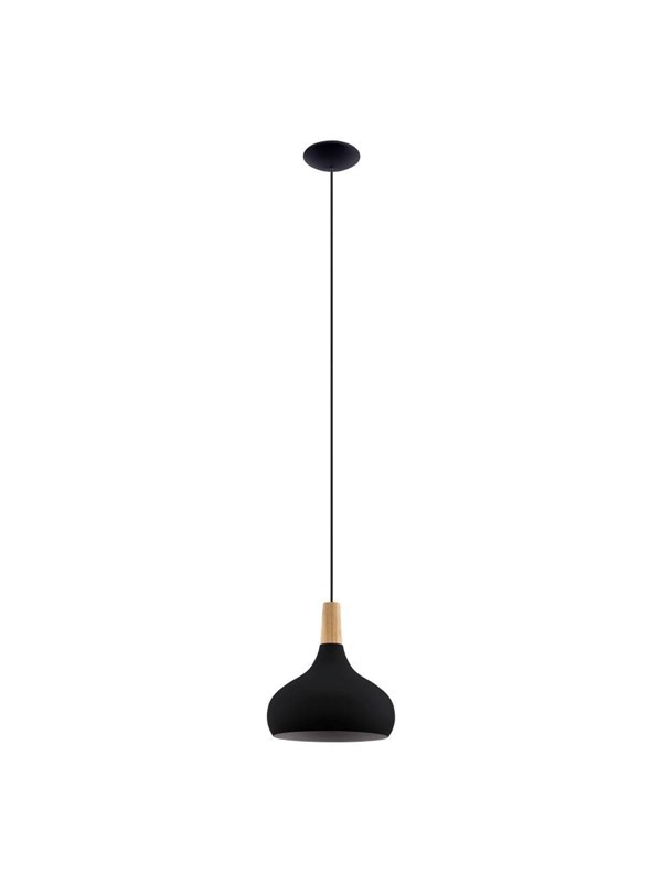 EGLO SABINAR pendant E27 Ø280, Musta