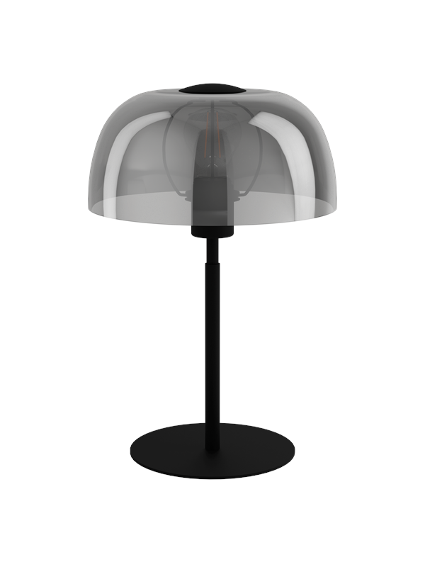 EGLO SOLO 2 table Lamppu E27 black/black-transparent