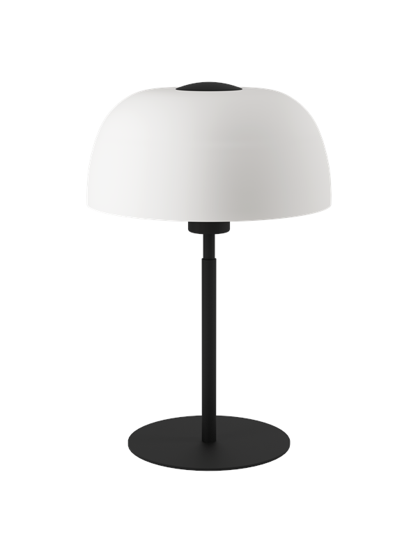 EGLO SOLO 2 table Lamppu E27, black/white