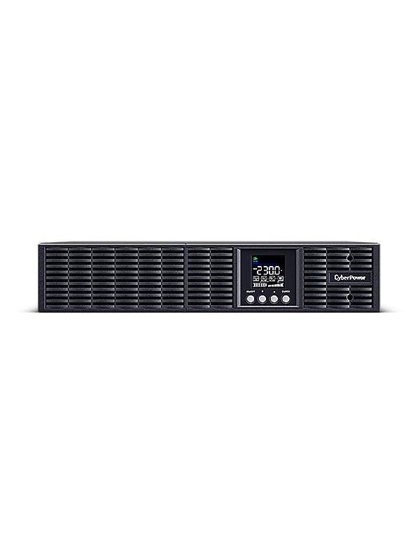 CyberPower OLS2000ERT2UA, Taajuuden kaksoismuunnos (verkossa), 2 kVA, 1800 W, Pure sine, 190 V, 300 V