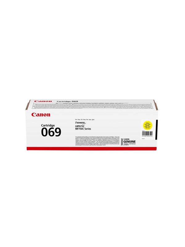 Canon CRG 069 / 5091C002 Keltainen