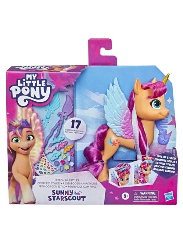 My Little Pony Ribbon Hairstyles Sunny Starscout