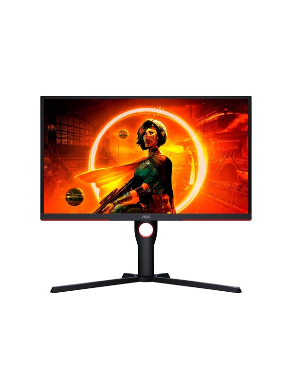 24,5" AOC 25G3ZM/BK - 1920x1080 - 240Hz - VA25G3ZM/BK -näyttö on kooltaan 1920x1080 pikseliä ja sen virkistystaajuus on 240Hz. Näytön paneeli on VA-tyyppinen.