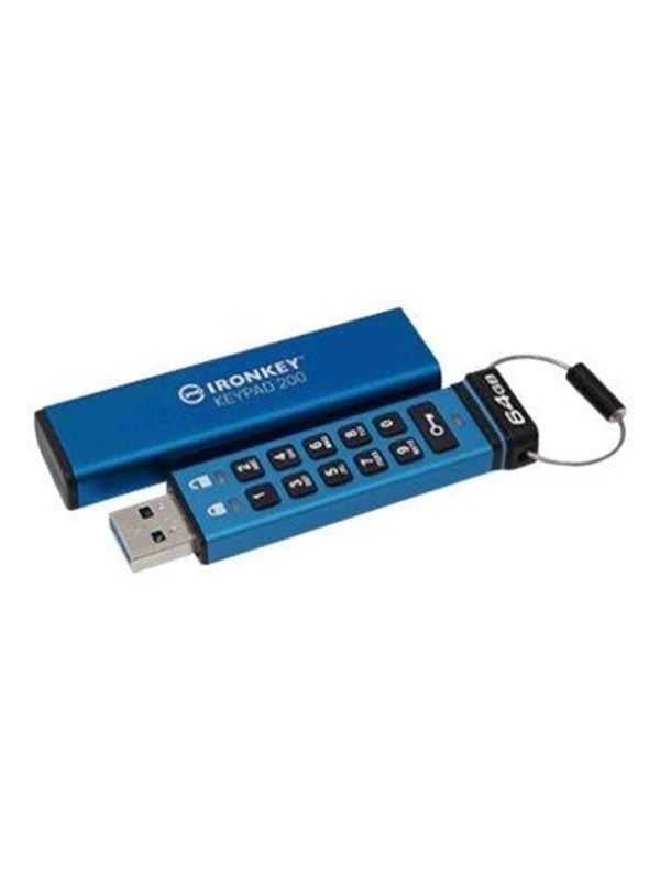 Kingston IronKey 200 - 64GB - USB-tikku