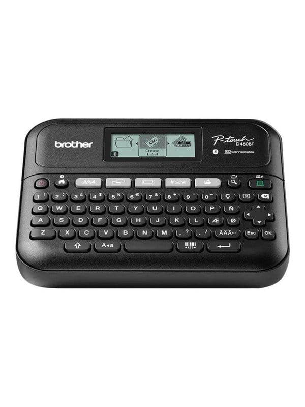 Brother P-Touch PT-D460BTVP -työpöytätulostin etikettien tulostamiseen