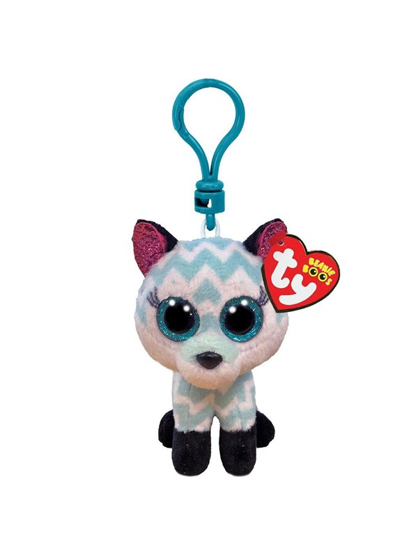 Ty Beanie Boo -klipsit - Atlas Aqua Fox 7cm