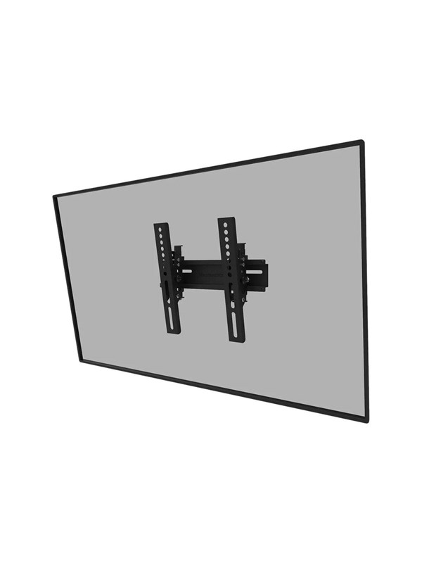 Neomounts WL35-350BL12 - mounting kit - for flat panel - Musta - Max 25 kg - recommended for 55""