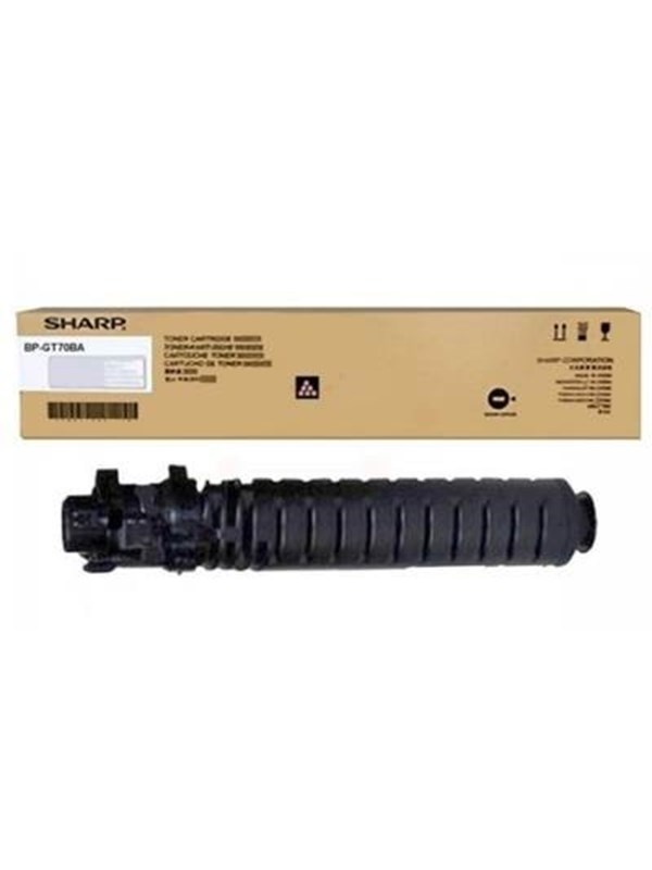Sharp BP-GT70BA - black - original - toner cartridge
