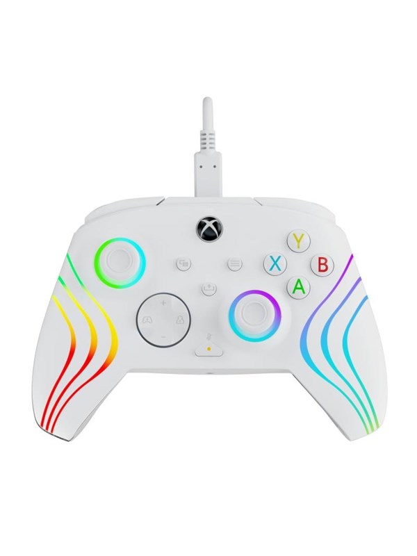 PDP Afterglow Wave Wired Controller - Valkoinen - Wired Controller - Microsoft Xbox One