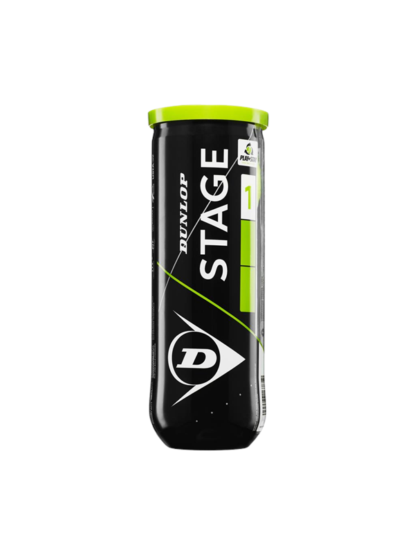 Dunlop Tennisball Stage 1 Vihreä 3-pack