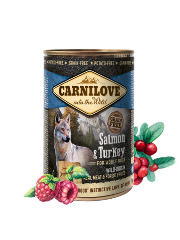 Carnilove Salmon & Turkey for Adult Dogs 400g