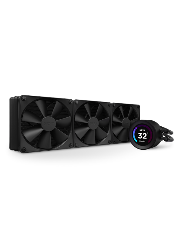 NZXT Kraken Elite 360 Black - CPU Vesijäähdytys - Max 31 dBA
