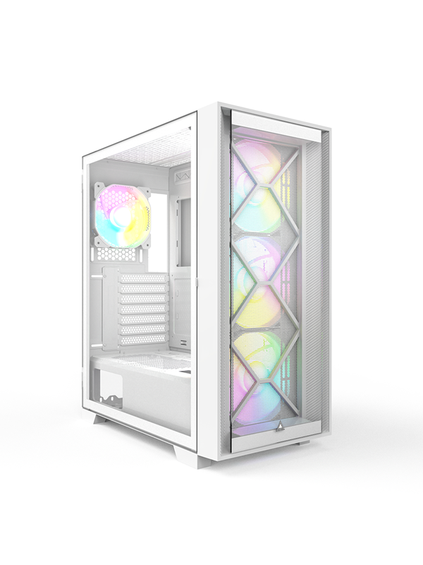 Montech Air 1000 Premium Valkoinen - Midi Tower - Kotelot - Miditower - Valkoinen