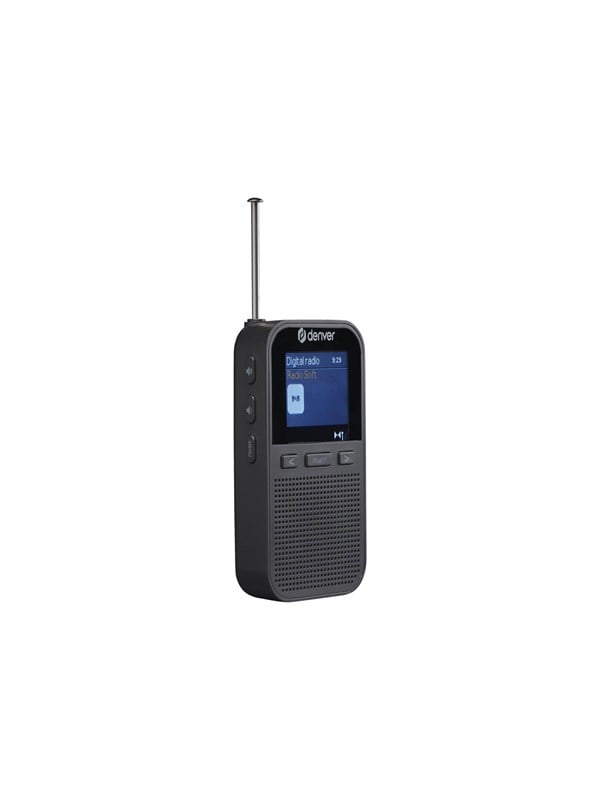 DENVER DAH-126 - DAB-kannettava radio - DAB/DAB+/FM