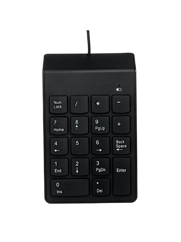 Gembird Numeric keypad - USB - Numeroryhmän - Musta