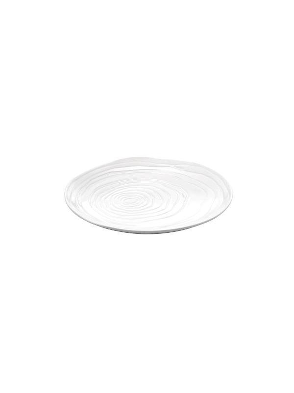 Pillivuyt Boulogne Plate flat Dia 16.5 cm Valkoinen