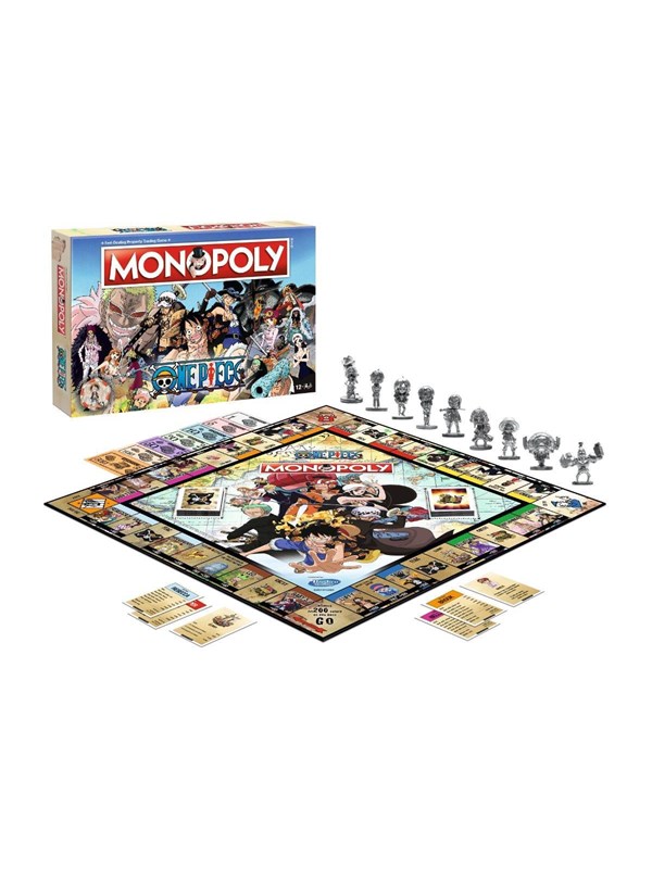 Winning Moves One Piece Monopoly lautapeli (ENGLANTI)