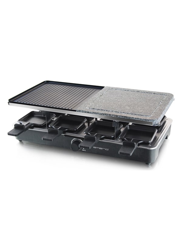 Emerio RG-110035 - raclette/grill - Musta