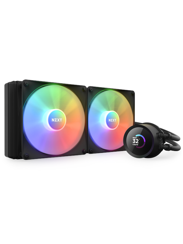 NZXT Kraken 280 Black RGB - CPU Vesijäähdytys - Max 32 dBA