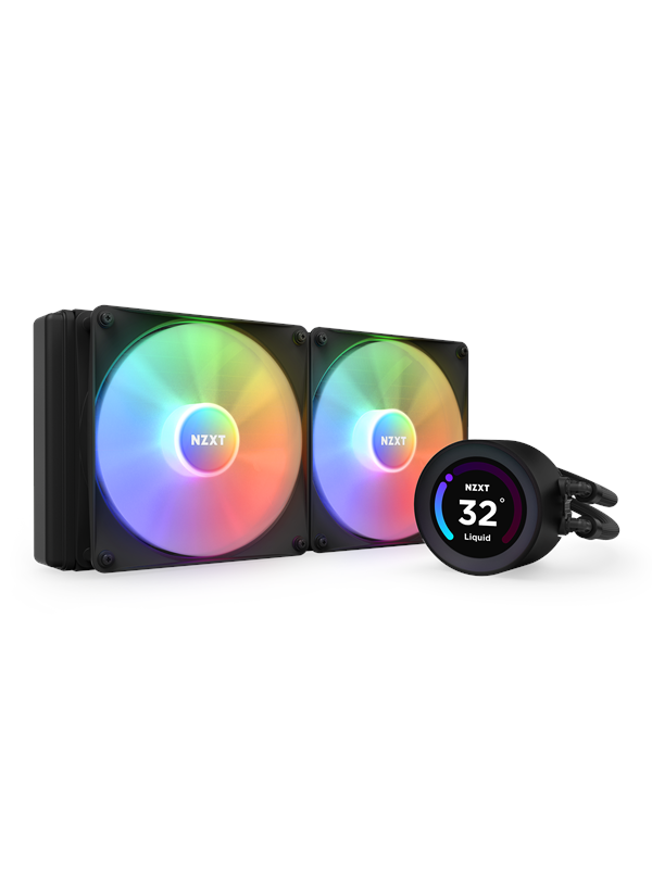 NZXT Kraken Elite 280 Black RGB - CPU Vesijäähdytys - Max 32 dBA