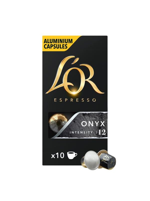 L"'OR Espresso 12 Onyx - 10 kapselia