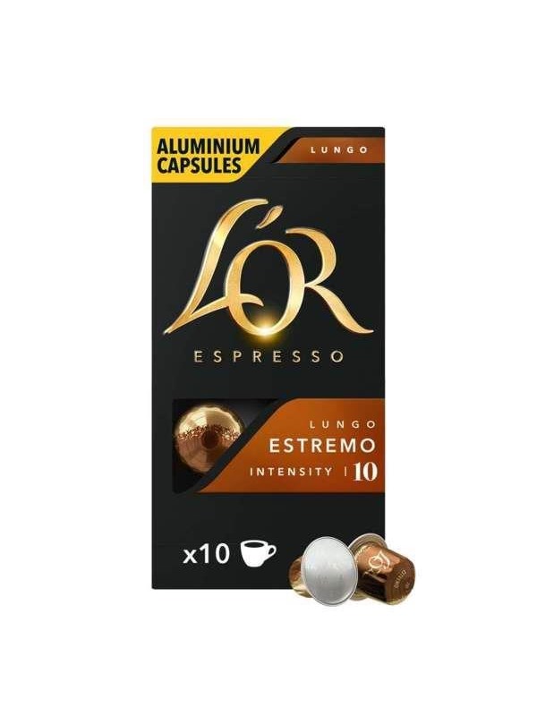 L"'OR Capsules Espresso Estremo - 10 pcs