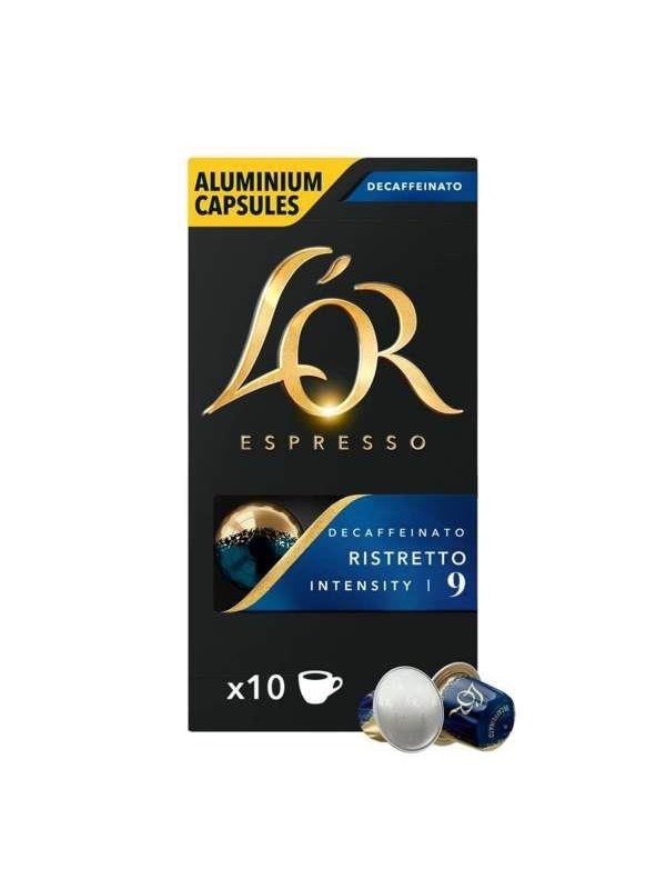 L'OR Ristretto 9 Decaffeinata - 10 kapselia