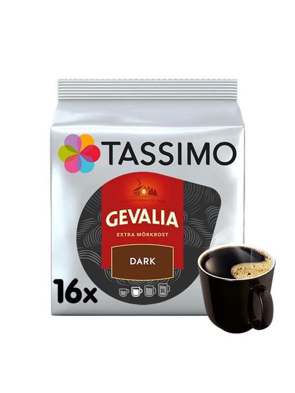 Tassimo Gevalia tumma paahto - 16 kpl