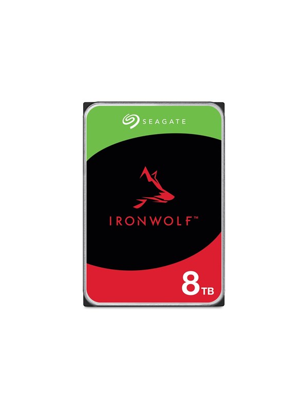 Seagate IronWolf - 8TB - Kovalevy - ST8000VN002 - SATA-600 - 3.5"