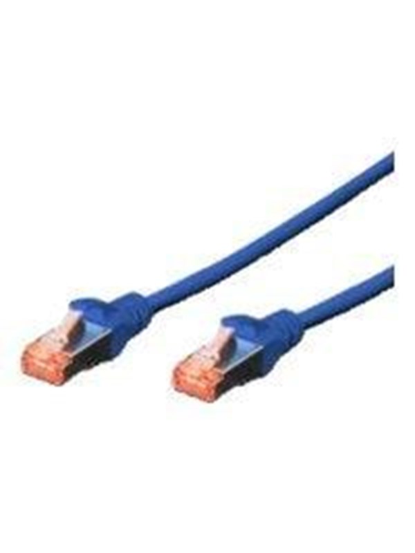 DIGITUS Professional patch cable - 1 m - blue - Sininen - 1m